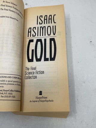 Gold: The Final Science Fiction Collection (The Final Sci Fi Coll.)