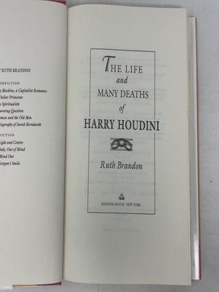 The Life and Many Deaths of Harry Houdini