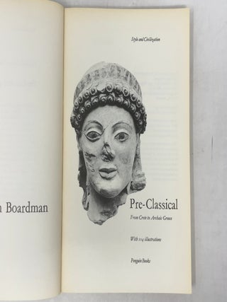 Pre-Classical: From Crete to Archaic Greece