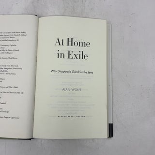 At Home in Exile: Why Diaspora Is Good for the Jews