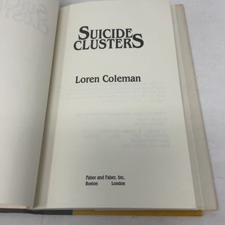 Suicide Clusters