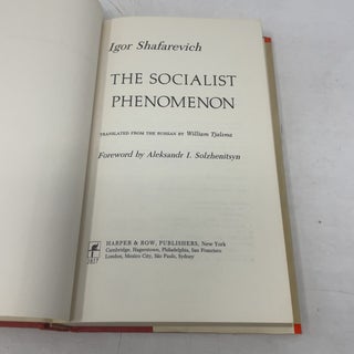 The Socialist Phenomenon