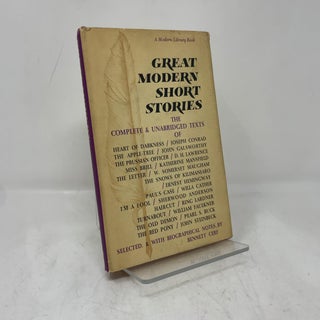 Item #391601 Great Modern Short Stories. Bennett Cref