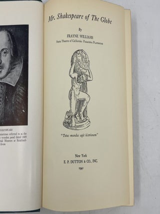 Mr. Shakespeare of The Globe