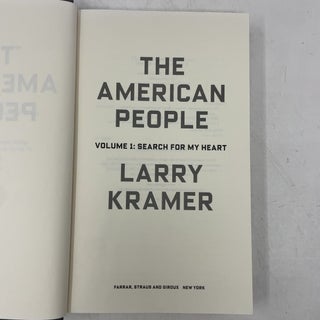 The American People: Volume 1: Search for My Heart: A Novel
