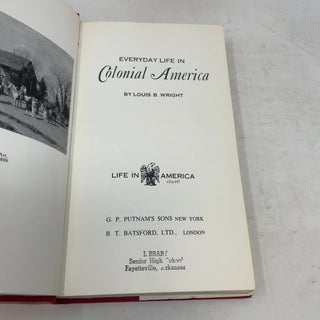 Everyday Life in Colonial America