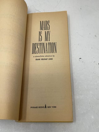 Mars is My Destination