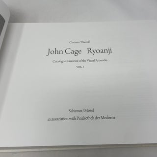 John Cage: Catalogue Raisonne of Visual Art Works Vol. I - Ryoanji