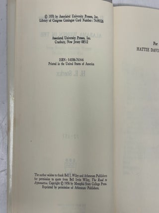 Partners in Rebellion: Alabama Women in the Civil War