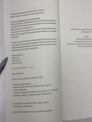 Southwestern Women: New Voices