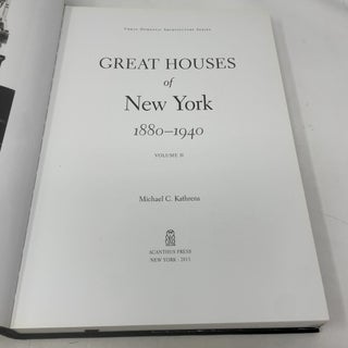 Great Houses of New York, 1880-1940: vol. 2