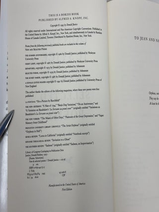 New And Selected Poems