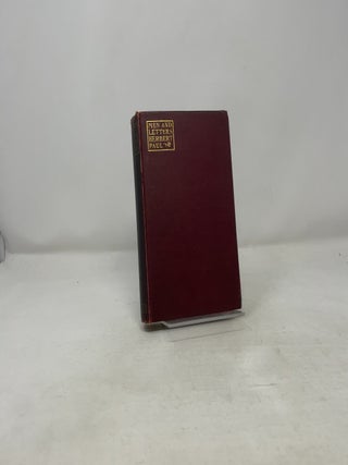 Men and Letters
