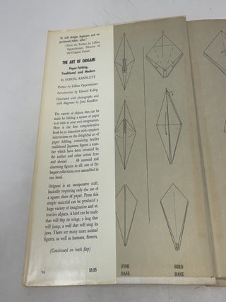 The Art of Origami; Paper Folding, Traditional and Modern.