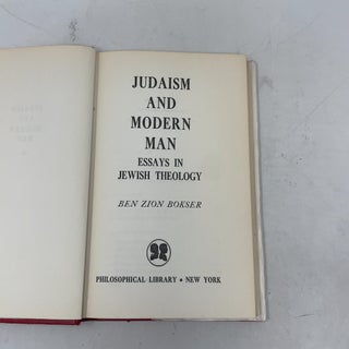 Judaism and Modern Man