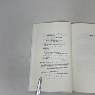 Why I Read: The Serious Pleasure of Books