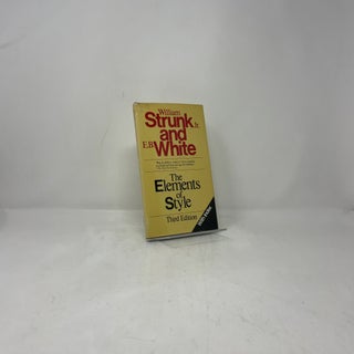 The Elements of Style: Third Edition