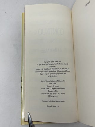 Continuo: A Life in Music