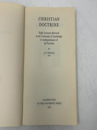 Christian Doctrine