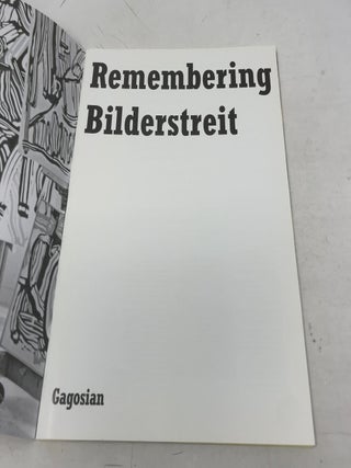 Remembering Bilderstreit