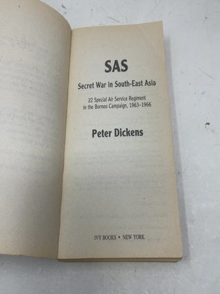 SAS: Secret War In South-East Asia