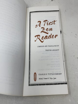 First Zen Reader
