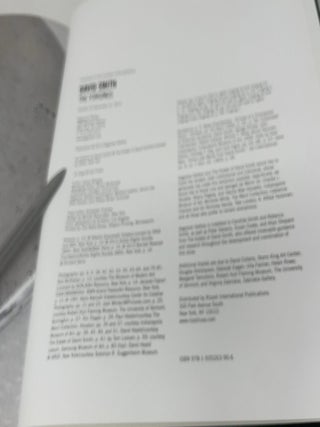 David Smith - the Forgings Catalogue