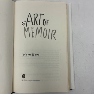 The Art of Memoir