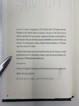The Art of Memoir