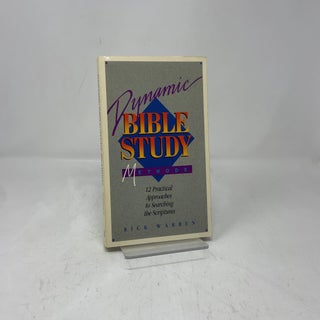 Item #392790 Dynamic Bible Study Methods. Rick Warren