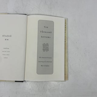 Ten Thousand Sorrows: The Extraordinary Journey of a Korean War Orphan