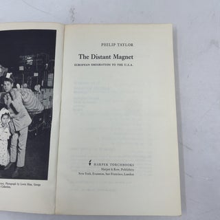 The Distant Magnet: European Emigration to America