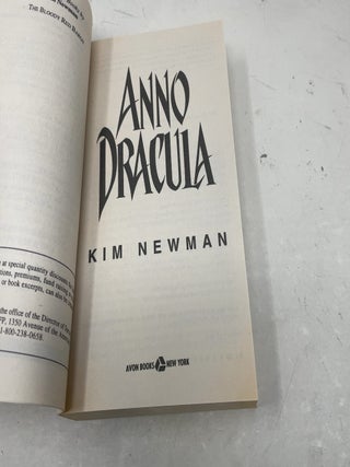 ANNO DRACULA PB