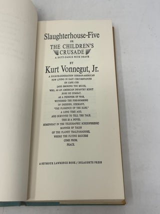Slaughterhouse-Five or the Children's Crusade