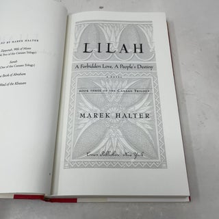 Lilah: A Forbidden Love, a People's Destiny (Book 3 of the Canaan Trilogy)