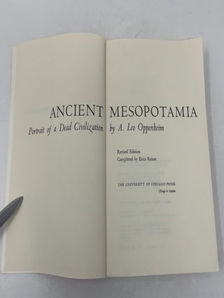 Ancient Mesopotamia: Portrait of a Dead Civilization
