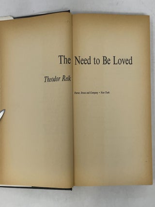 The Need to be Loved