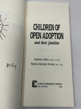Children of Open Adoption and Their Families