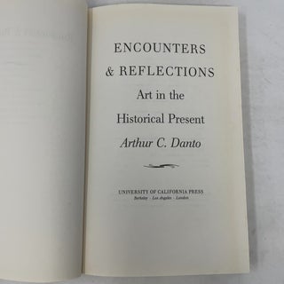 Encounters and Reflections: Art in the Historical Present
