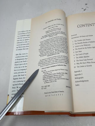 Alpha Beta: How 26 Letters Shaped the Western World
