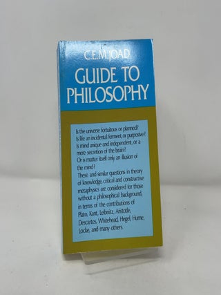 Item #393380 Guide to Philosophy. C. E. M. Joad