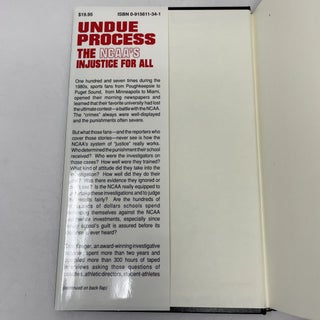 Undue Process: The NCAA's Injustice for All