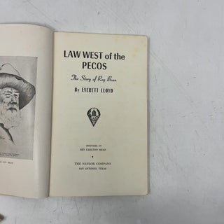 Law West of the Pecos