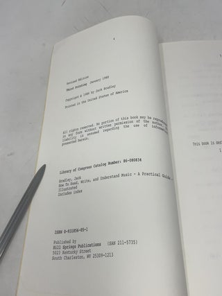 How to Read, Write and Understand Music: A Practical Guide