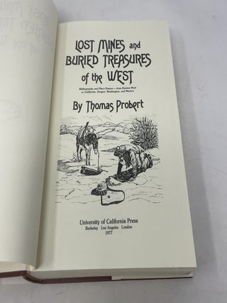 Lost Mines and Buried Treasures of the West: Bibliography and Place Names, from Kansas West to California, Oregon, Washington, and Mexico