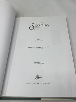 Retratos de Sonora: Portraits of Sonora (Spanish Edition)