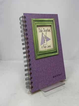 Write it Down Series by Journals Unlimited, Guided Journal, Daily Devotions, A Prayer Journal, Full-Size 7.5"x 9", Lilac Purple Hard Cover, Made in USA