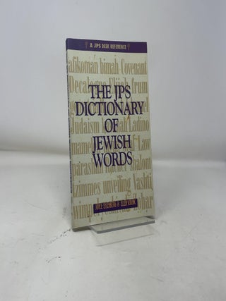 The JPS Dictionary of Jewish Words