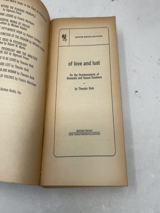 Of Love and Lust