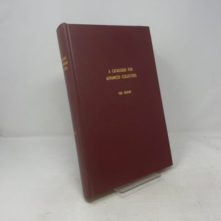 A Catalogue for Advanced Collectors, Vol. II